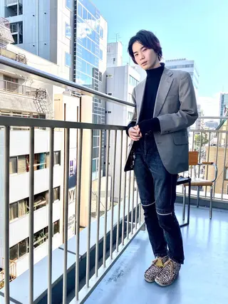 ショート メンズ quill クイル　ツボイタクマのヘアスタイル