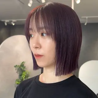 ショート カラー 吉田 葉音のヘアスタイル