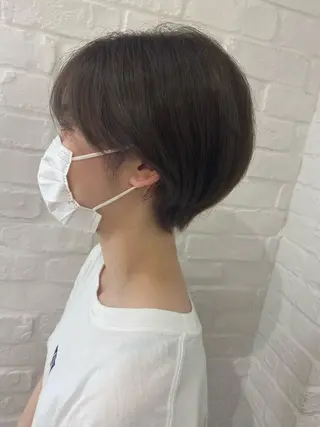 ショート ハイトーン/メンズ 水野翔太のヘアスタイル
