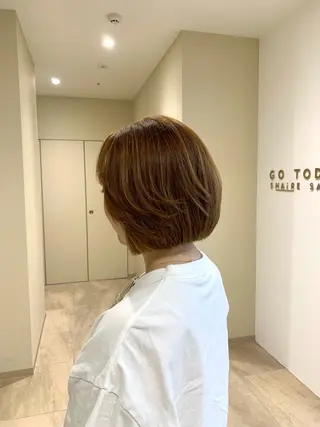 ショート カラー 本格ヘッドスパ🌿 ×ヘア　佐藤のヘアスタイル