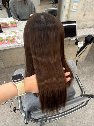 ミディアム anju/レイヤー カット/ハイトーンのヘアスタイル