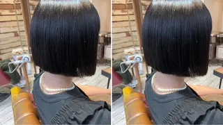 ショート 🫧ハイトーン/ レイヤー/望月涼🫧のヘアスタイル