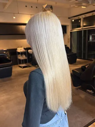 ロング カラー 水戸/ブリーチカラー ♠️♠️會澤遼真のヘアスタイル