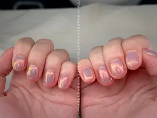 ネイル HOSHINO NAIL_長さだしのネイルデザイン