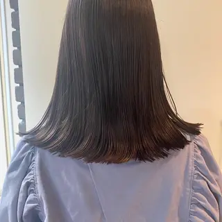 ミディアム カラー ヘアアレンジ ウルフカット モデル募集中！ミカのヘアスタイル