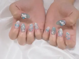 ショート 中道 彩花のネイルデザイン