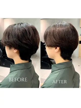 ショート メンズ カサイ ミユのヘアスタイル