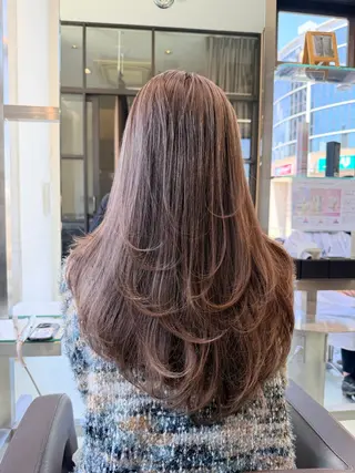 ロング wil西宮レイヤー 西村徹のヘアスタイル
