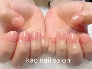 ネイル kao nail マグネット/長さだしのネイルデザイン