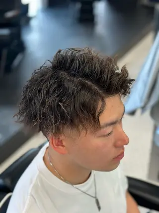 ミディアム 大塚 大飛のヘアスタイル