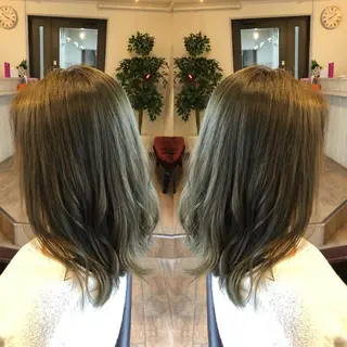 ミディアム カラー 美髪・艶髪特化美容師 RYOJIのヘアスタイル