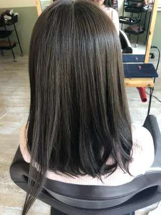 ミディアム Agu hair 清尾 浩昭のヘアスタイル