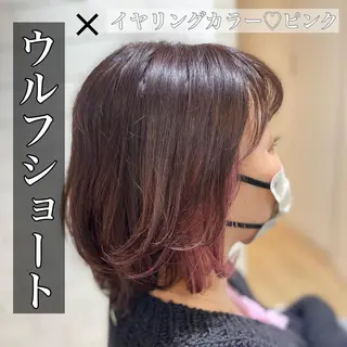 ショート カラー メンズ キッズ ✂︎ショート、ボブ、 レイヤー🩵YUMIのヘアスタイル