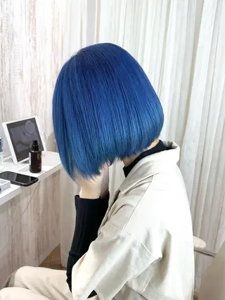ショート カラー 🌙HIZUKI🌙 ハイトーン 艶髪のヘアスタイル