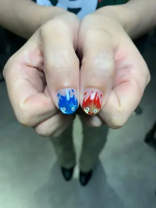 ネイル nano/きもかわ nail🐬🫧のネイルデザイン