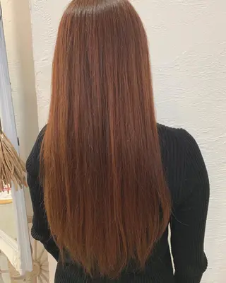 ロング カラー fio マナミのヘアスタイル
