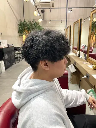 パーマ メンズ 💎anz/Wカラー /メンズ💎のヘアスタイル