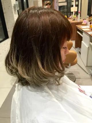 カラー 川畑 ゆうたのヘアスタイル