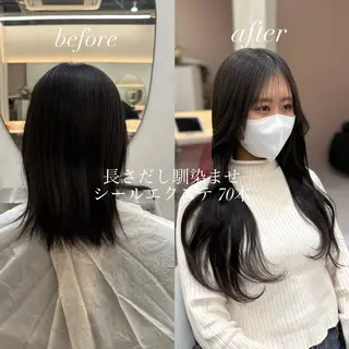 ショート カラー ヘアアレンジ レイヤー/顔周り/ 透明感カラー/ななのヘアスタイル
