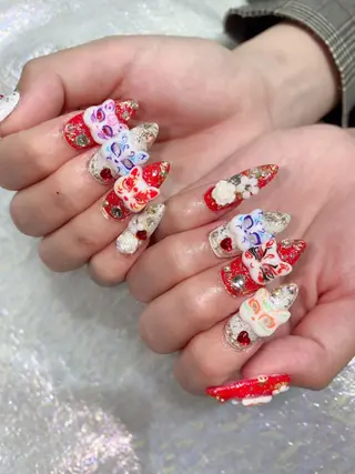 ネイル Queen‘s なんのネイルデザイン