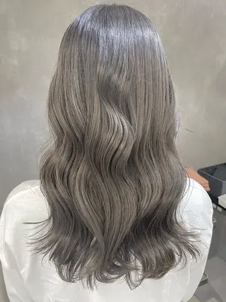 セミロング quill クイル　ツボイタクマのヘアスタイル