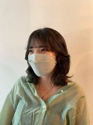 ミディアム yuu/髪質改善 カラー🌛のヘアスタイル