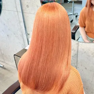 ロング カラー ✨ブリーチカラー× 艶髪SUZU🛼🫧のヘアスタイル