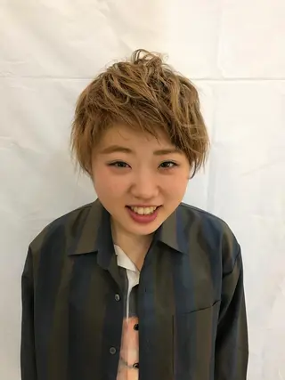 ショート カラー トータルビューティー K:R鶴川のヘアスタイル