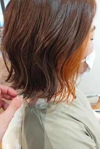 ミディアム 髪質改善/美髪矯正/ 京橋/satokoのヘアスタイル