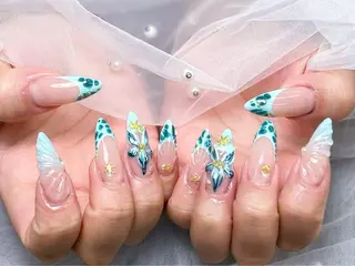 ネイル lucky nail 歌舞伎町のネイルデザイン
