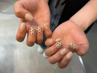 ネイル Mai :矢場町 ニュアンス🌿アートのネイルデザイン