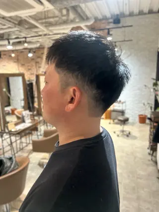ショート メンズ Yuya Fukumotoのヘアスタイル