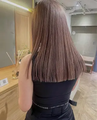 ロング カラー ☪️ブリーチ特化施術 /レイヤー🪽aiのヘアスタイル