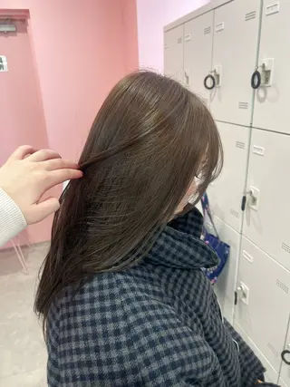 セミロング 🎀sayaka🎀 ダブルカラーのヘアスタイル