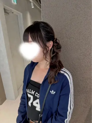 セミロング ヘアアレンジ ヘアアレンジ/ カラー/hazukiのその他イメージ