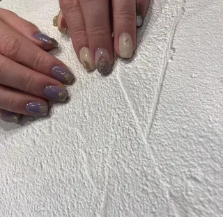 ネイル パラあり！フィルイン 美フォルムのネイルデザイン