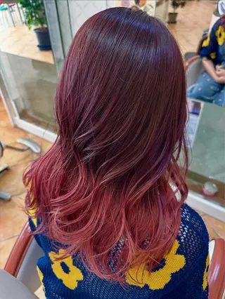 カラー 廣藤 梨花のヘアスタイル