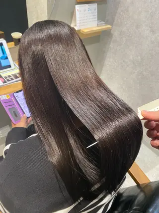 セミロング 三吉 悠介のヘアスタイル