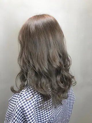 ミディアム カラー 【透明感、艶髪】西村 有司のヘアスタイル