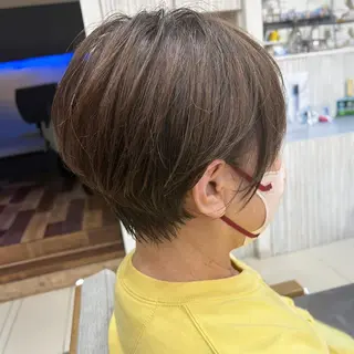 ショート 高橋遼太✂️カット/ 縮毛矯正/髪質改善のヘアスタイル