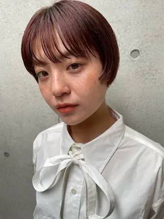 ショート ボブ/ショート 吉田竣のヘアスタイル
