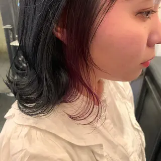 ショート スダユーヤ 💫推しカラーウルフのヘアスタイル