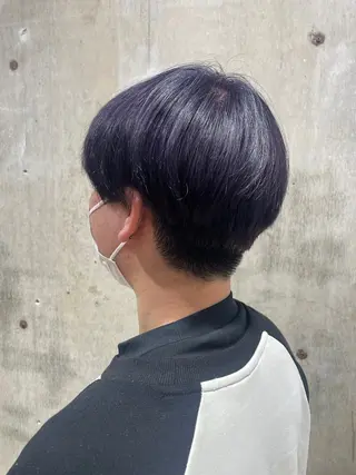 カラー メンズ たけみ りさのヘアスタイル