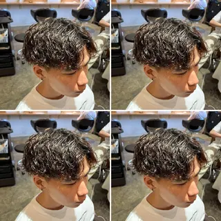 パーマ メンズ メンズパーマ特化 店長望月謙二郎のヘアスタイル