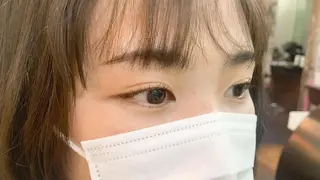 マツエク・マツパ 角戸 りおのヘアスタイル