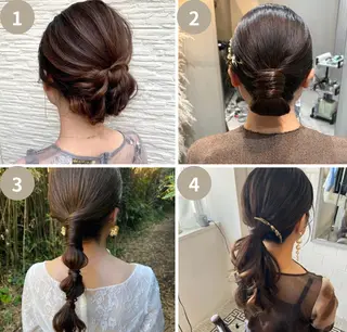 ロング 【ヘアセット専門】 ヘアメイクＭＡＮＡのヘアスタイル