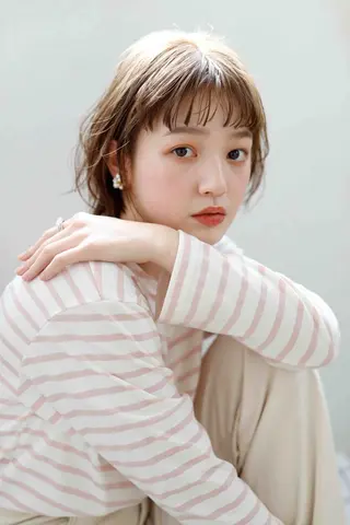 パーマ カラー ショート ヘアケア特化型サロン newi 梅田のヘアスタイル