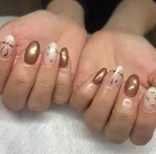 ネイル kaho  🧸🎀 RiLionのネイルデザイン