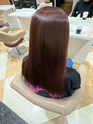ロング 髪質改善カラー なーこ💖🌈のヘアスタイル