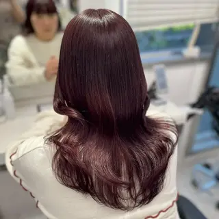 カラー 透明感赤み消しカラー 🌿🪽横浜101のヘアスタイル